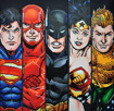 DIAMOND DOTZ - DC COMICS - FABULOUS FIVE - 64 X 61 CM