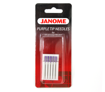 Janome - Machine Needles - Purple Tip Needles