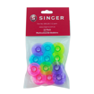 Singer Accessories - Bobbins Coloured Qty 12