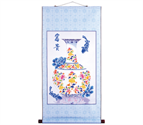 DIAMOND DOTZ - Scroll - Oriental Blessing Prosperity - 100 x 48cm