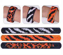 Diamond Dotz 3 Bracelets Multi Pack - Animal Prints - 2.5 x 22.61cm (1 x 9in)