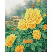 DIAMOND DOTZ - A Perfect Yellow Rose - 52 x 42cm 
