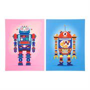 DIAMOND DOTZ - Dotzies Robot Games 1 - 15 x 15cm