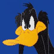 DIAMOND DOTZ - Daffy Duck - 32 x 32cm