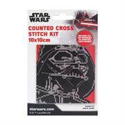 Star Wars Counted Cross Stitch Kit 10 x 10cm - Darth Vader