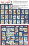 Summertime Santa Advent Calendar Panel - DV5415