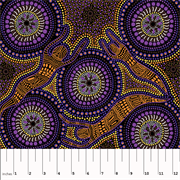 M&S Textiles Australia - Winter Spirits Purple