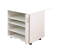 Horn - Modular 3 Adjustable Shelves (White)