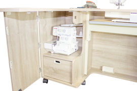 HORN Kensington MKII Sewing Cabinet - Weathered Oak (Flat Packed)