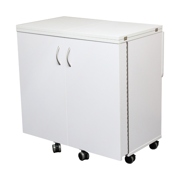 TAILORMADE Gemini Duo Sewing Cabinet - White Ash (Fully Assembled)