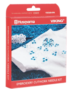 Husqvarna Machine Needles: Embroidery Cutwork Needle Kit