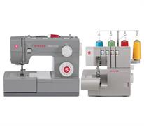 4432 Heavy Duty Sewing Machine & Overlocker 14HD854 Machine combo