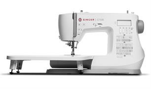 SINGER C7255 Comprehensive Sewing Machine with Alphabet, Scissors & a bonus extension table