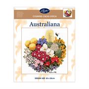 Helene Wild Cross Stitch 25 x 25cm - Australian Bush Bouquet
