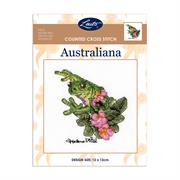 Helene Wild Cross Stitch 12 x 12cm - Frog