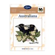 Helene Wild Cross Stitch 12 x 12cm - Magpie Pair