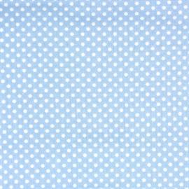 Fabric Gutermann X Birch Summer Loft Pindot 110cm X 10Mt 100% Co Dusty Blue-75