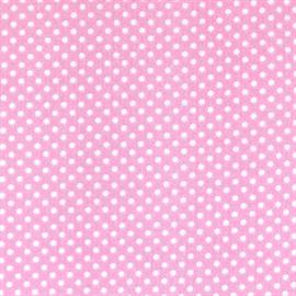 Fabric Gutermann X Birch Summer Loft Pindot 110cm X 10Mt 100% Co Rose Pink-660