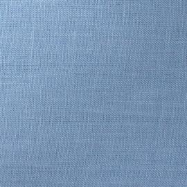 Hobbysew - 100% LINEN 14x14 PLAIN DYED FABRIC 54/56  - OCEAN BLUE