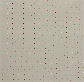 Moda - Christmas Morning - 100% Cotton 110cm - Dots Grey