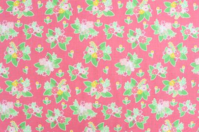 Riley Blake Printed Cotton - Vintage Garden Pink 112cm