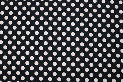 Riley Blake Printed Cotton - Polka Dots Black 112cm