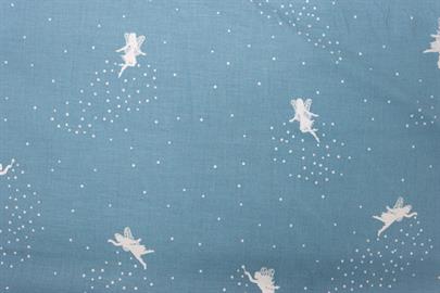 Riley Blake Printed Cotton - Fairy Dust Blue 112cm