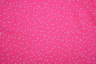 Riley Blake Printed Cotton - Mini Spots Hot Pink 112cm