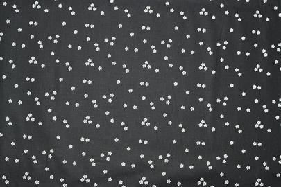 Riley Blake Printed Cotton - Mini Flowers Black 112cm