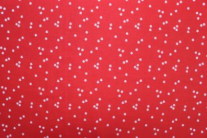 Riley Blake Printed Cotton - Mini Flowers Red 112cm