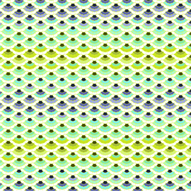 TULA PINK FLORAL REEF - AQUATIC LACE - MARINE