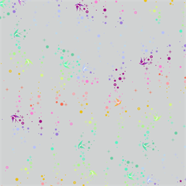 TULA PINK GRAYWORK - FAIRY DUST - FOG