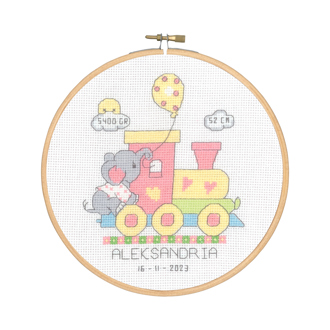 PERMIN Cross Stitch Kit  18cm - Alexsandria