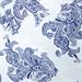Hobbysew - 100% LINEN 14x14 PRINTED FABRIC 60 x 10 METER FABRIC - ROYAL LEAFS
