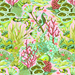 TULA PINK FLORAL REEF - REEF WHAT YOU SAW - CORALLINE