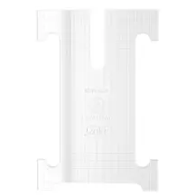 Grace Accessory: Ruler Template Ditcher with 1/4 inch thickness