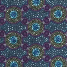 M&S Textiles Australia - Bush Flowers Purple
