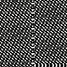 Polked Again - Black & Cream