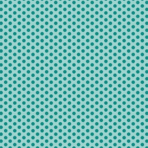 Polked Again - Turquoise