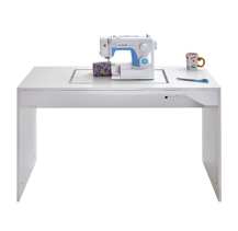 Elements Sewing Table - White (Flat Packed)