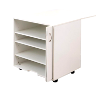 Horn - Modular 3 Adjustable Shelves (White)