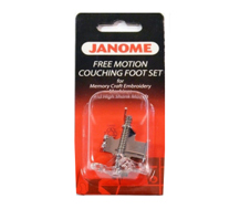 Janome Accessories - Convertible Free Motion Quilting Foot Set - High Shank models