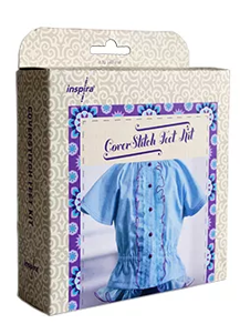 Husqvarna Overlocker Feet: COVERSTITCH KIT INSPIRA