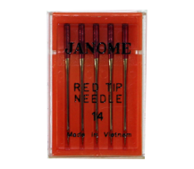 Janome - Machine Needles - Red Tip Needles - Size 14