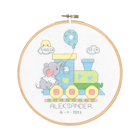 Cross Stitch Kit  18cm - Alexander