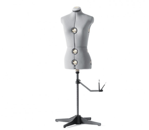 Dressform Dummies - Adjustable Dressform - Mannequin Adjustable - MOD. 151 Grey (150 Dress Model)