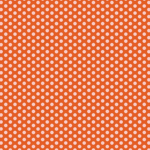 Polked Again - Orange