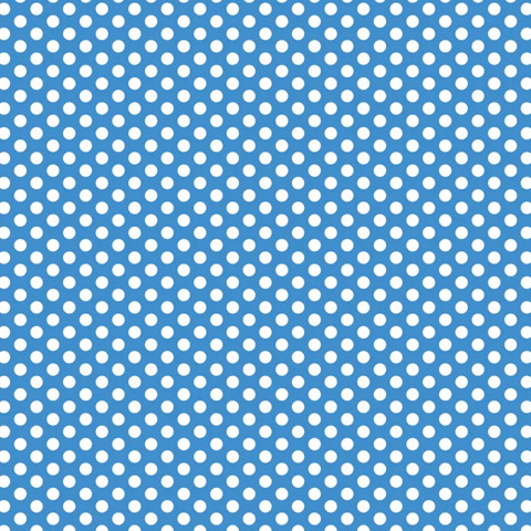 Polked Again - Blue