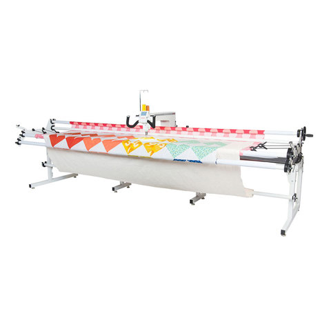 Janome - QMP18 Machine, Adjustable, 12, 8, 4Ft Frame and Bobbin Winder