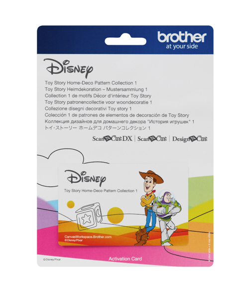 ScanNCut: Toy Story Home-Deco Pattern Collection 1